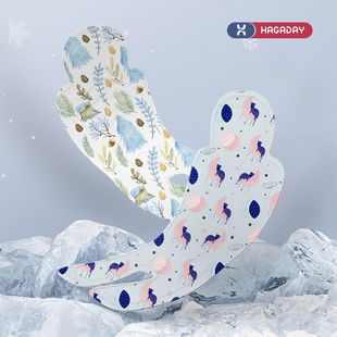 hagaday 婴儿推车凉席儿童床凉垫宝宝安全座椅冰垫夏季通用透气