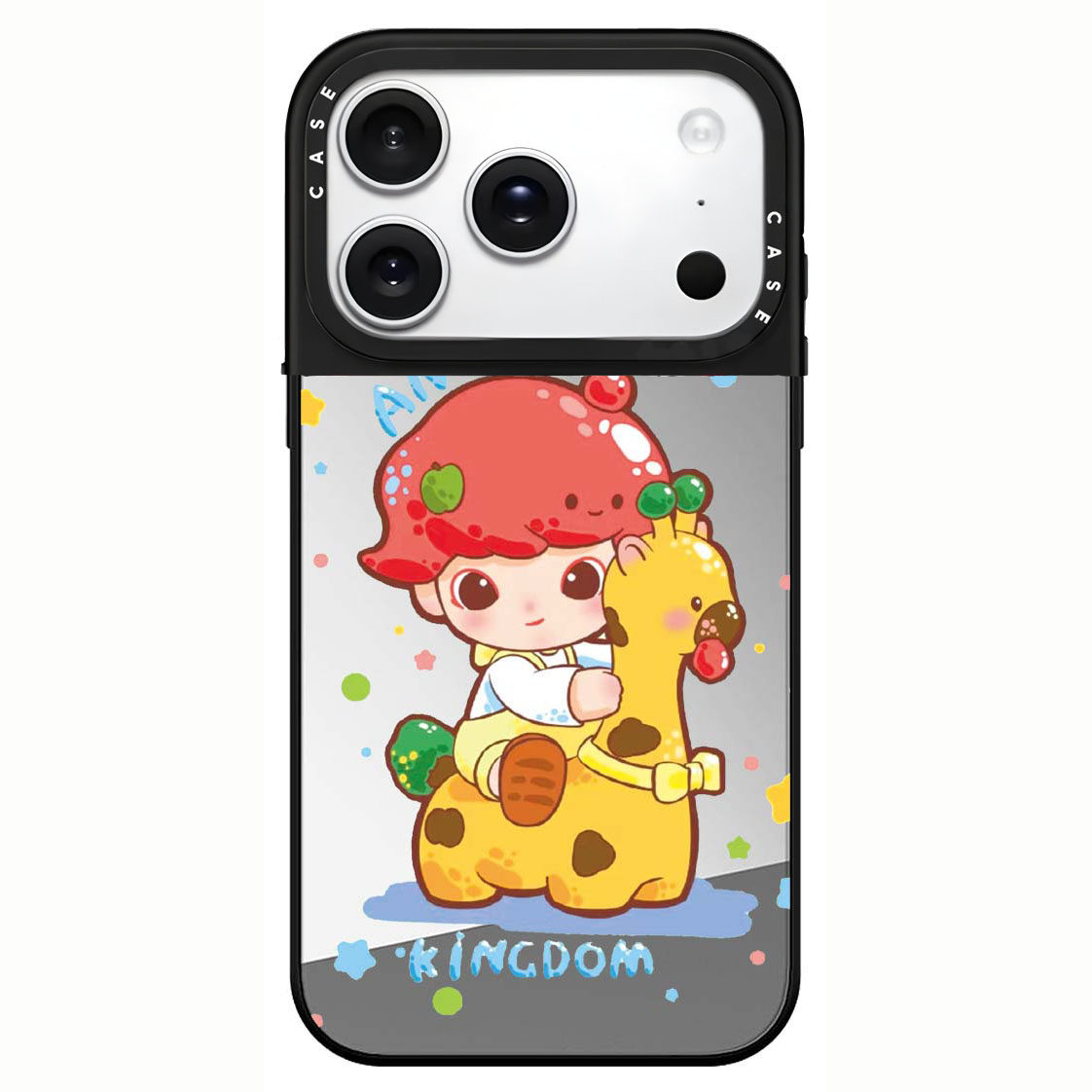 C潮牌联名动漫dimo17手机壳适用iPhone16ProMax磁吸镜面15pro卡通可爱13保护套情侣iPhone14动漫趣味17pro壳