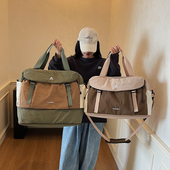 短途旅行包女轻便大容量手提行李包大学生运动健身包男旅游行李袋