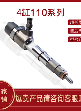 0445110447喷油器总成 电控高压共轨4缸柴油机110系列 ZYJGA24S28