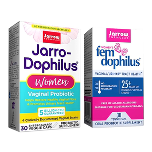 美国Jarrow小白罐益生菌CP组合活性菌健康改善调理平衡乳酸杆菌