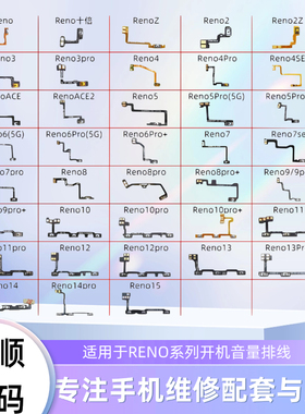 RENO9pro+/10pro+/11pro+/RENO12pro/RENO13pro开机音量排线