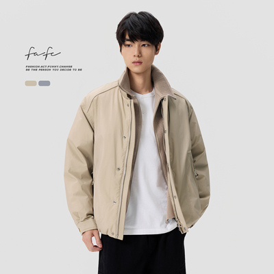 FAFC假两件防寒保暖羽绒服