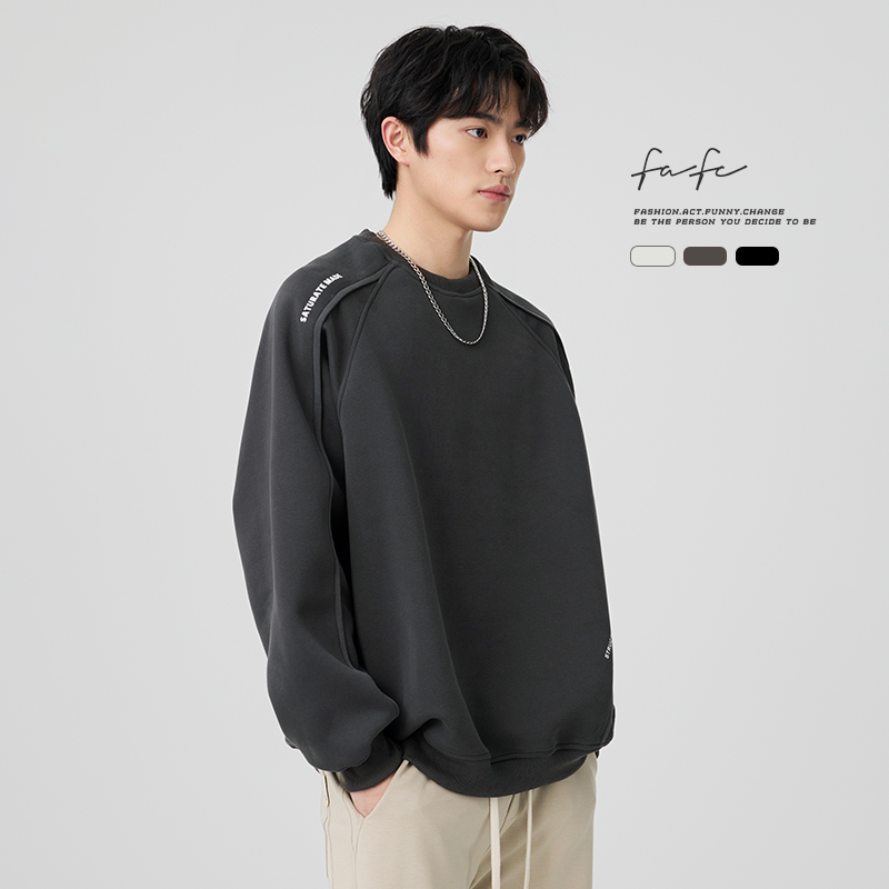 FAFC柔软舒适重磅400g圆领卫衣