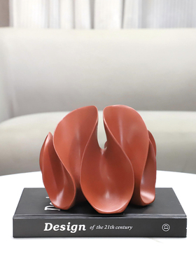 几何树脂花瓣工艺品灯笼花摆件