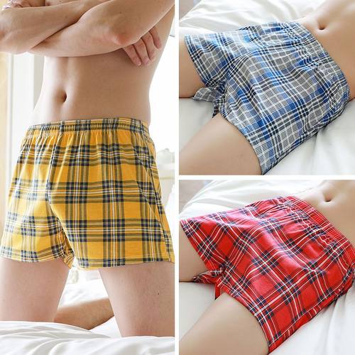 阿罗裤男士内裤男纯棉宽松四角