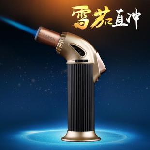 中邦充气打火机防风蓝焰直冲火高温焊枪喷枪点艾灸雪茄专用点火器