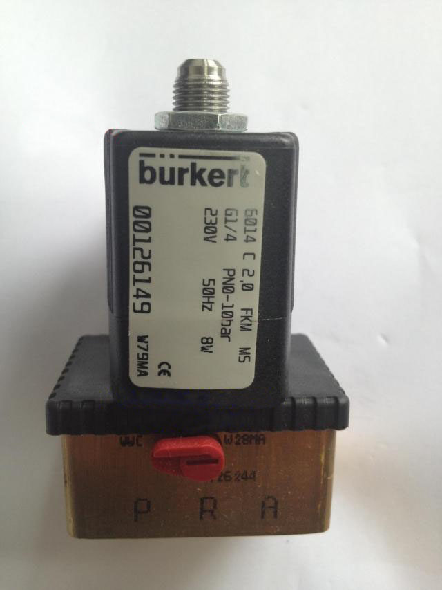 原装burkert电磁阀00126149 正品德国宝德电磁阀6014c 00126149