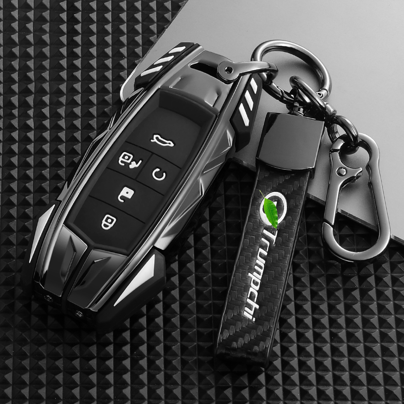 埃安钥匙套高档全包金属炫酷机甲