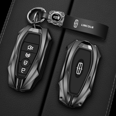 炫酷机甲新款林肯钥匙套高级感