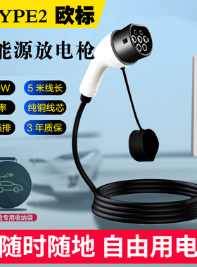 V2L香港DYD欧标美标N7放电枪取插排DISCHARGER外放电动汽车TYPE2