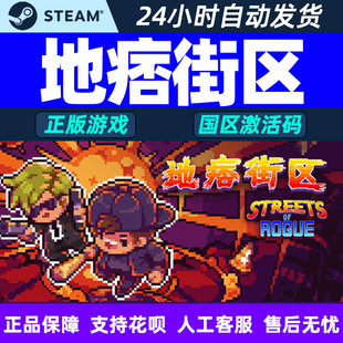 PC中文steam游戏 地痞街区 国区 激活码 cdkey Streets of Rogue