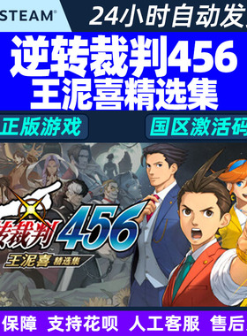 Steam 逆转裁判456 王泥喜精选集 国区激活码CDKEY 正版PC游戏