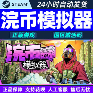 Steam 浣币模拟器 激活码CDK Cash Cleaner Simulator 国区PC正版