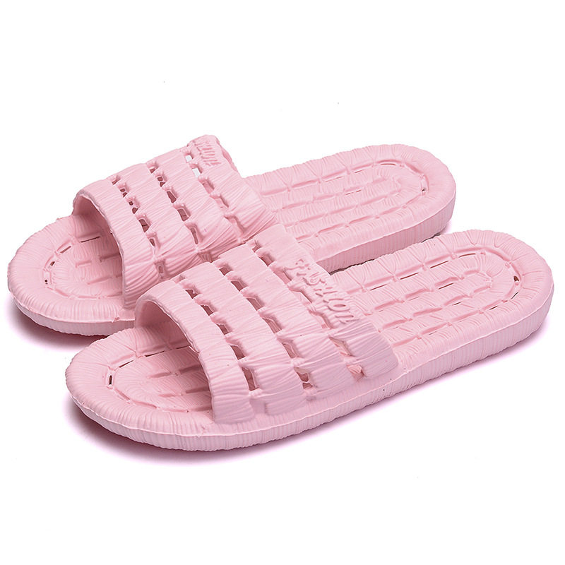 SANDALS AND SLIPPERS WOMENS SUMMER BATHROOM NON-SLIP INDOOR HOME FLAT-HEELED PLASTIC BATH SHOWER SLIPPERS HOME MENS SUMMER OUTDOOR WEAR