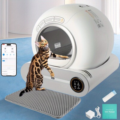 Self Cleaning Cat Litter Box: Automatic Cat Litter Cleaning