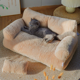 通用冬季 2025四季 保暖大号宠物猫沙发可拆洗宠物狗窝猫窝猫咪