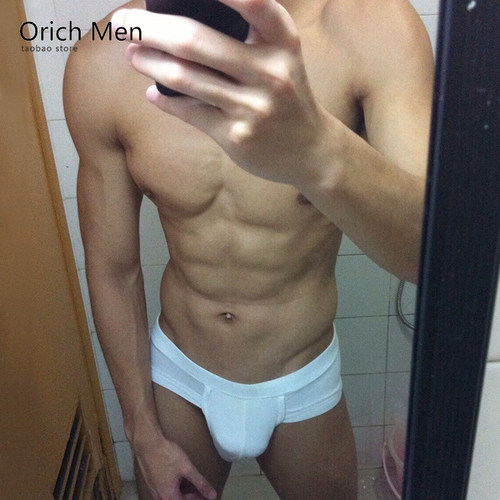 Orich Men 四月白羊的店 男内裤 莫代尔三角 拍任意3条包邮