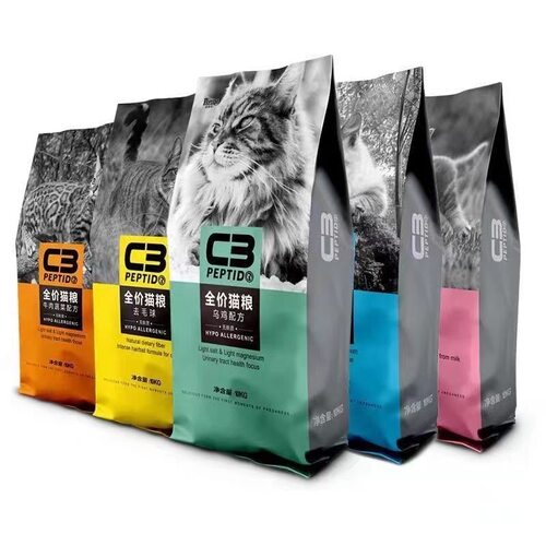 帕缇朵C3成猫猫粮10kg20斤深海鱼牛肉蔬菜乌鸡鸽肉幼猫奶糕2kg4斤