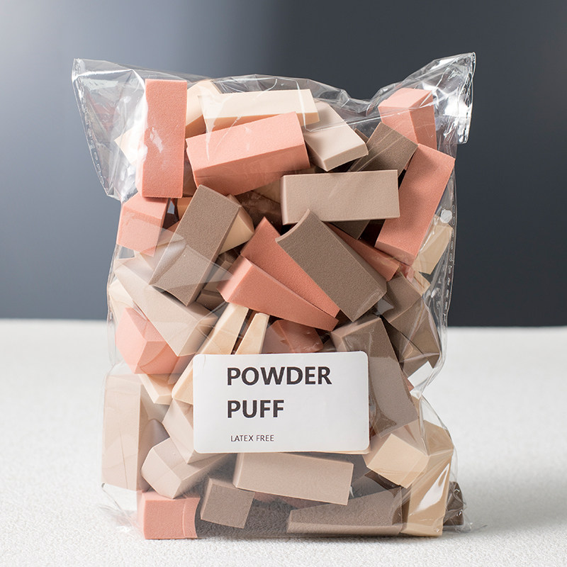 60片小梯形粉扑气垫化妆海绵彩妆蛋多色化妆工具美妆平面粉扑影楼,家庭/个人清洁工具,面扑/粉扑,淘宝优惠券,粉丝福利购,淘宝优惠卷