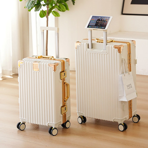 行李箱拉杆箱铝框20旅行箱万向轮24男女学生26登记密码皮箱子28寸