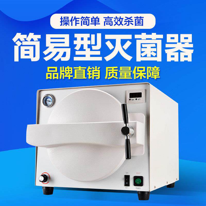 牙科灭菌器口腔消毒柜锅炉灭菌器纹身宠物美容消毒锅高温消毒机