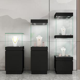 玻璃展示柜古董瓷器奇石雕像柜展览柜展台博物馆文物展柜珠宝柜台