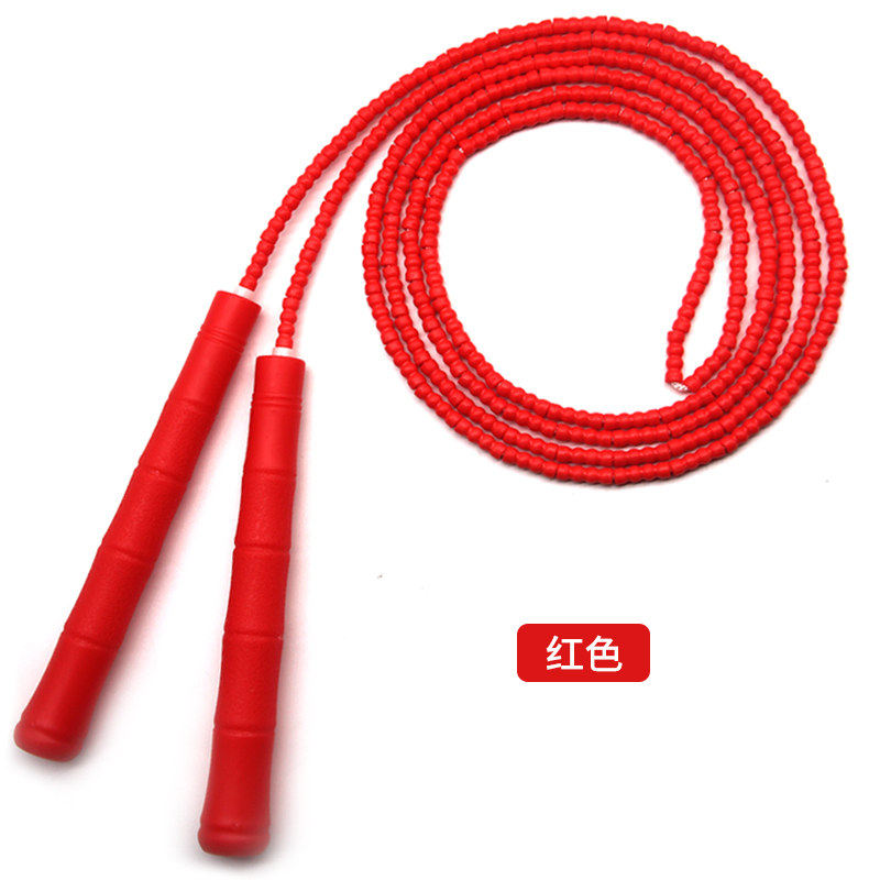 陈速竹节跳绳儿童中小学生专用绳子不打结幼儿园初学花样跳绳羽泰