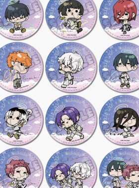 现货  蓝色监狱 蓝锁 小天使 Q版 皮革徽章 徽章吧唧 SYNC 周边