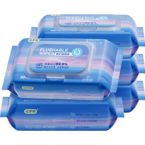 【哈罗鸭】湿厕纸80抽x3包