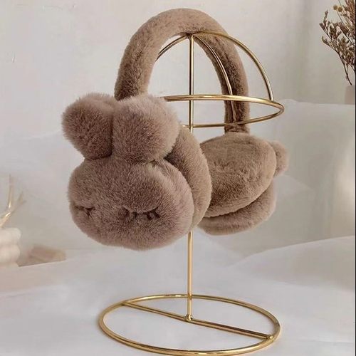 冬季耳罩可爱保暖猫耳朵护耳毛绒