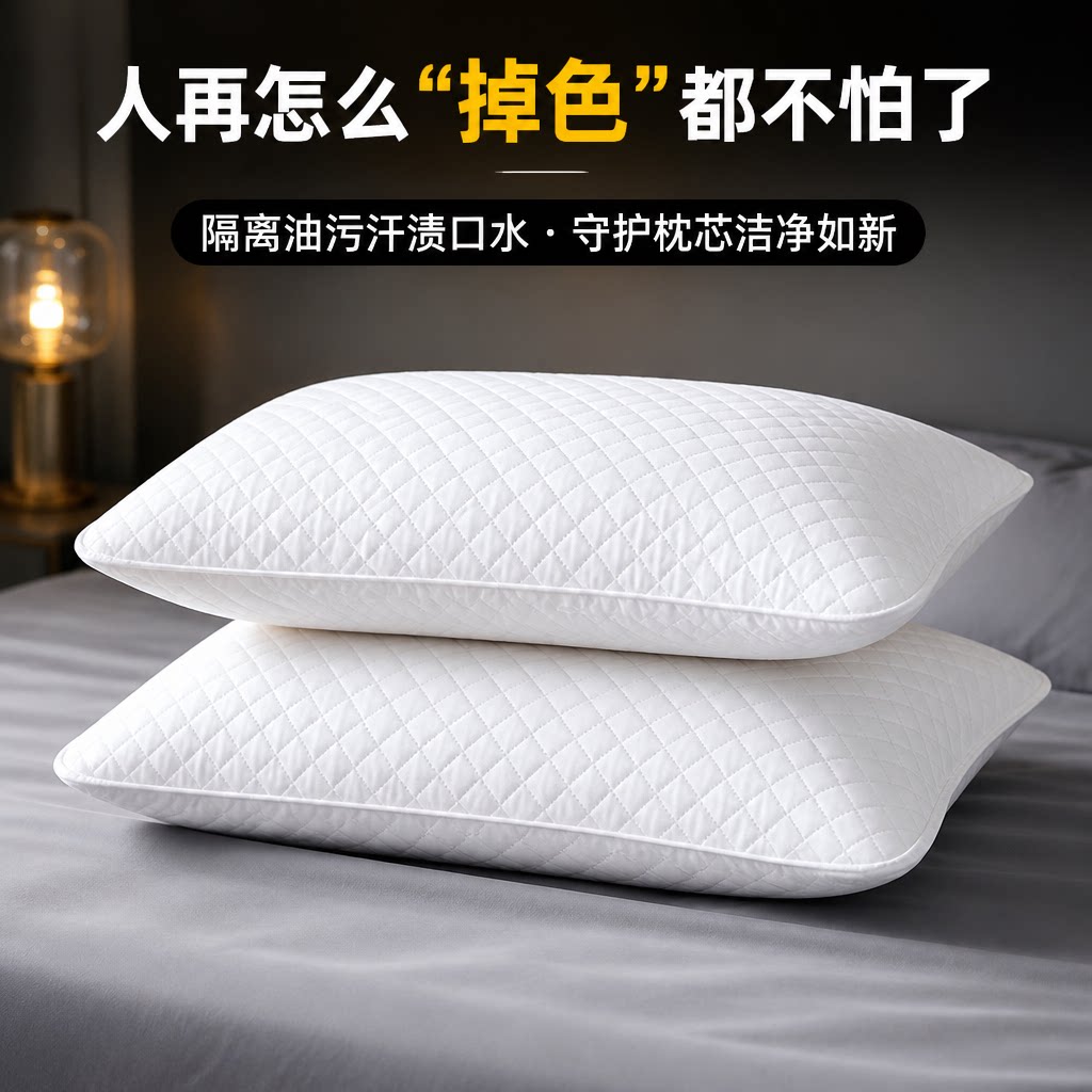 枕芯内胆套防水防头油四季通用