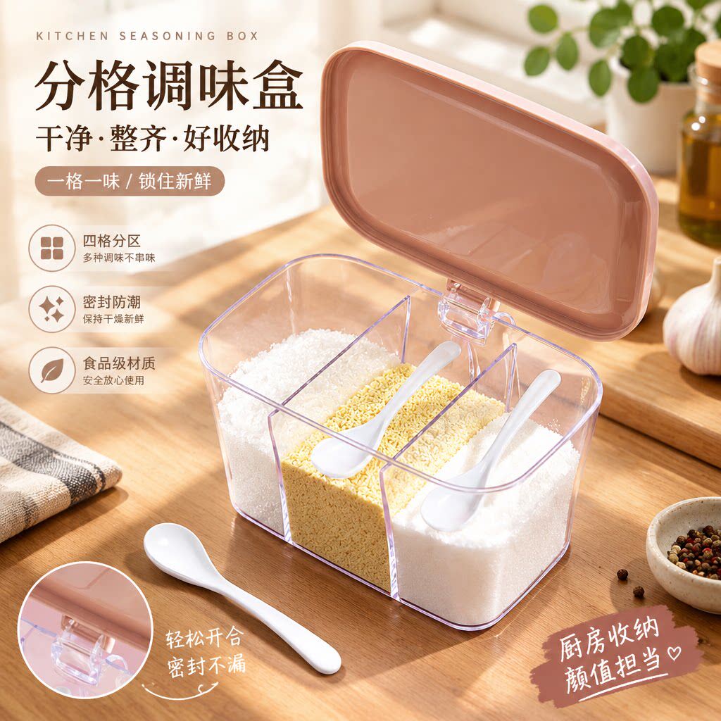 调料盒家用厨房调料罐组合套装