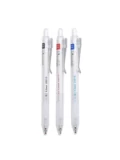 East Rice Seiko DM902 Pen Speed ​​Speed ​​Black Pen ins высокая стоимость поверхности, простая и прозрачная тестовая нейтральная ручка, 0,5 Глава тыквы Студент Сяодонга, Красная партия пера, чтобы изменить марку синей ручки