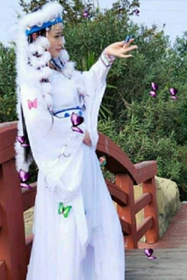 正品影视古装女还珠格格香妃含香蒙古族抖音同款古筝超仙春夏