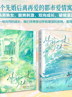 川前雨过风止套装全2册《早春晴朗》作者姑娘别哭新作 一个关于尊严与救赎先婚后离再爱的都市爱情寓言 熟男熟女双向成长破镜重圆