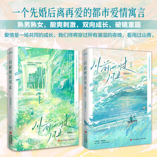 川前雨过风止套装全2册《早春晴朗》作者姑娘别哭新作 一个关于尊严与救赎先婚后离再爱的都市爱情寓言 熟男熟女双向成长破镜重圆