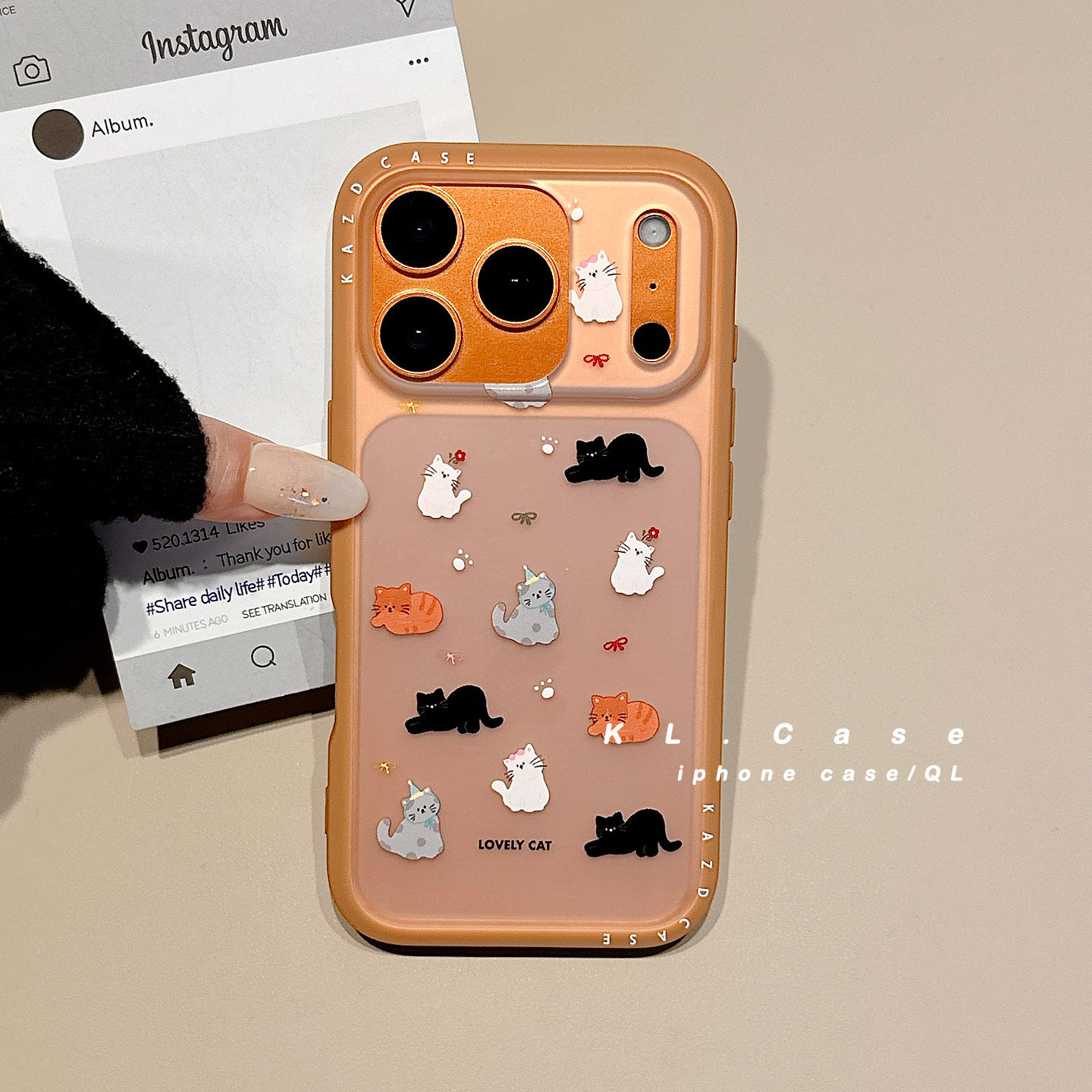 壳侣适用于苹果16手机壳iPhone17promax新款15保护套13/14硅胶防摔17全包小众高级感可爱猫咪磨砂女橙色外软p,3C数码配件,手机保护套/壳,淘宝优惠券,粉丝福利购,淘宝优惠卷