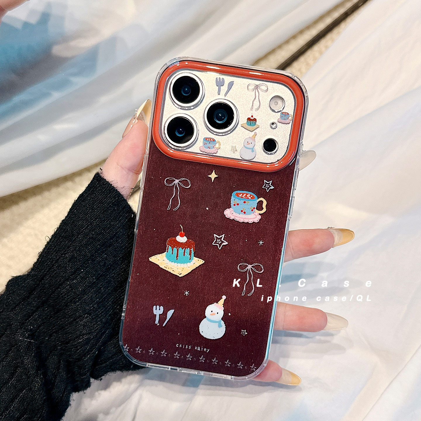 壳侣 韩系简约复古咖啡蛋糕适用苹果17手机壳iPhone17promax新款16防摔保护套15硅胶14全包13小众高级感女软p,3C数码配件,手机保护套/壳,淘宝优惠券,粉丝福利购,淘宝优惠卷