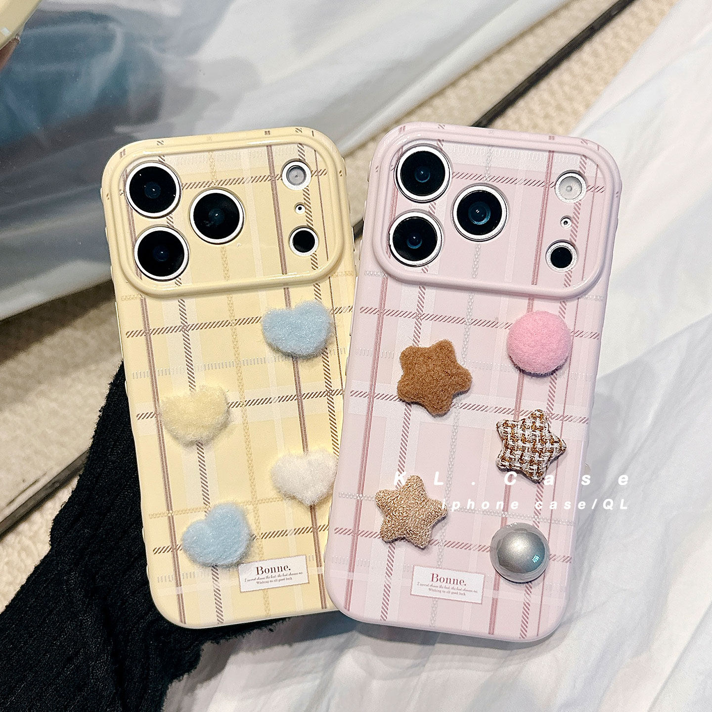 壳侣 简约立体星星适用苹果17手机壳iPhone17promax新款16防摔保护套15硅胶14全包相机按键13小众高级感女软p,3C数码配件,手机保护套/壳,淘宝优惠券,粉丝福利购,淘宝优惠卷