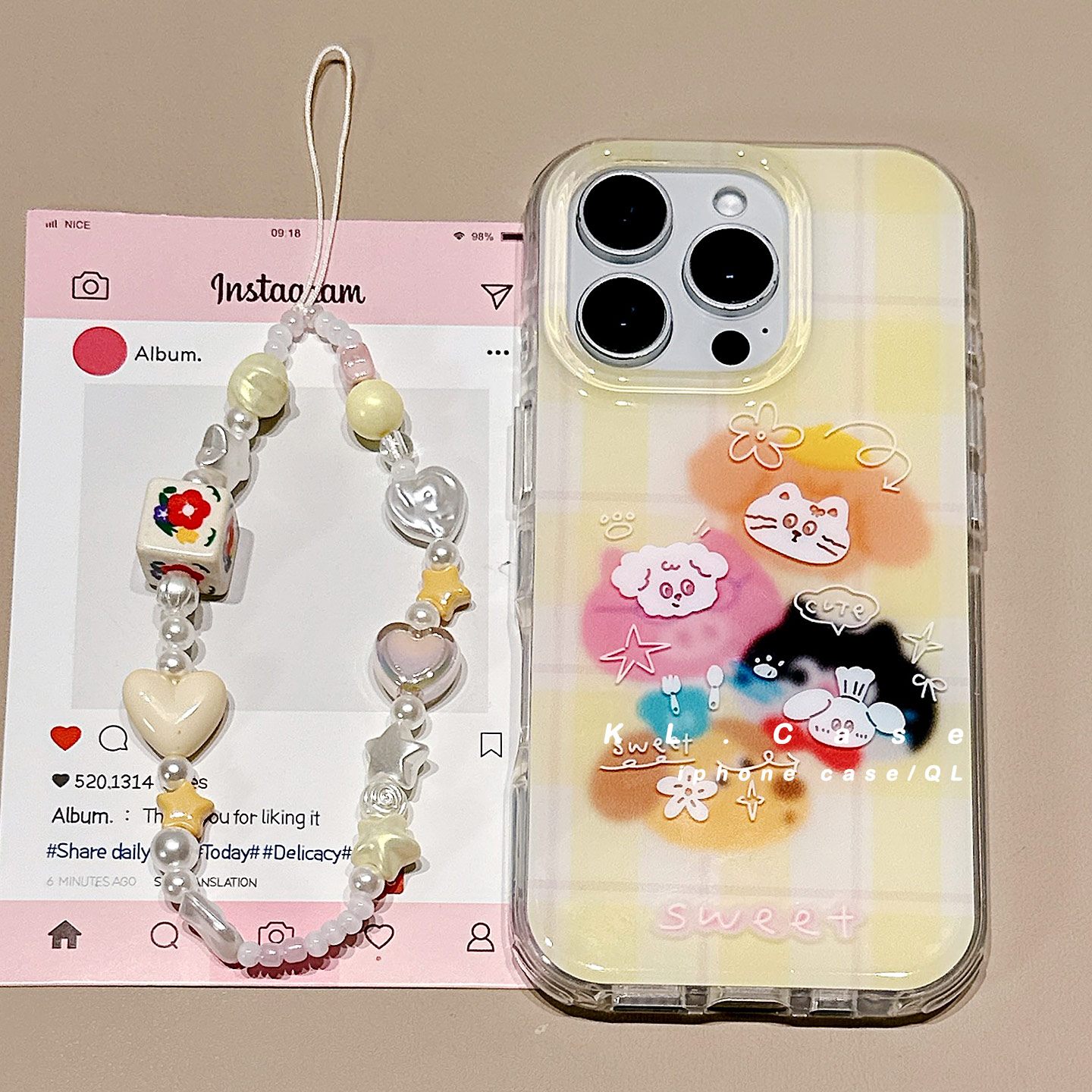 适用于iPhone亚克力小众手机壳