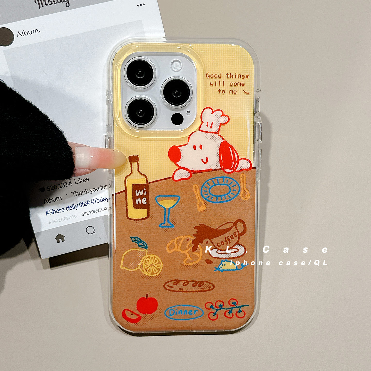 适用于iPhone亚克力ins手机壳