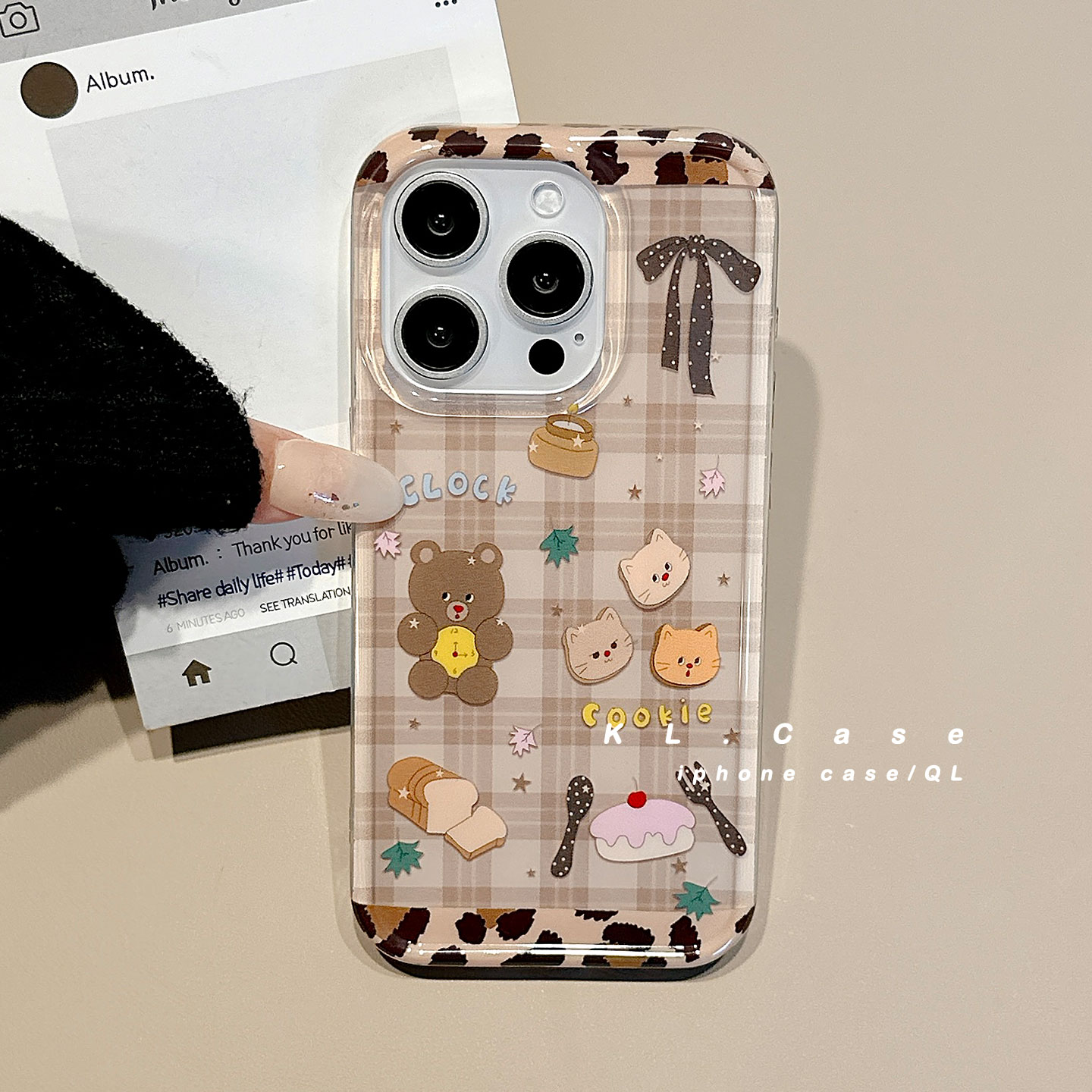 适用于iPhone亚克力ins手机壳