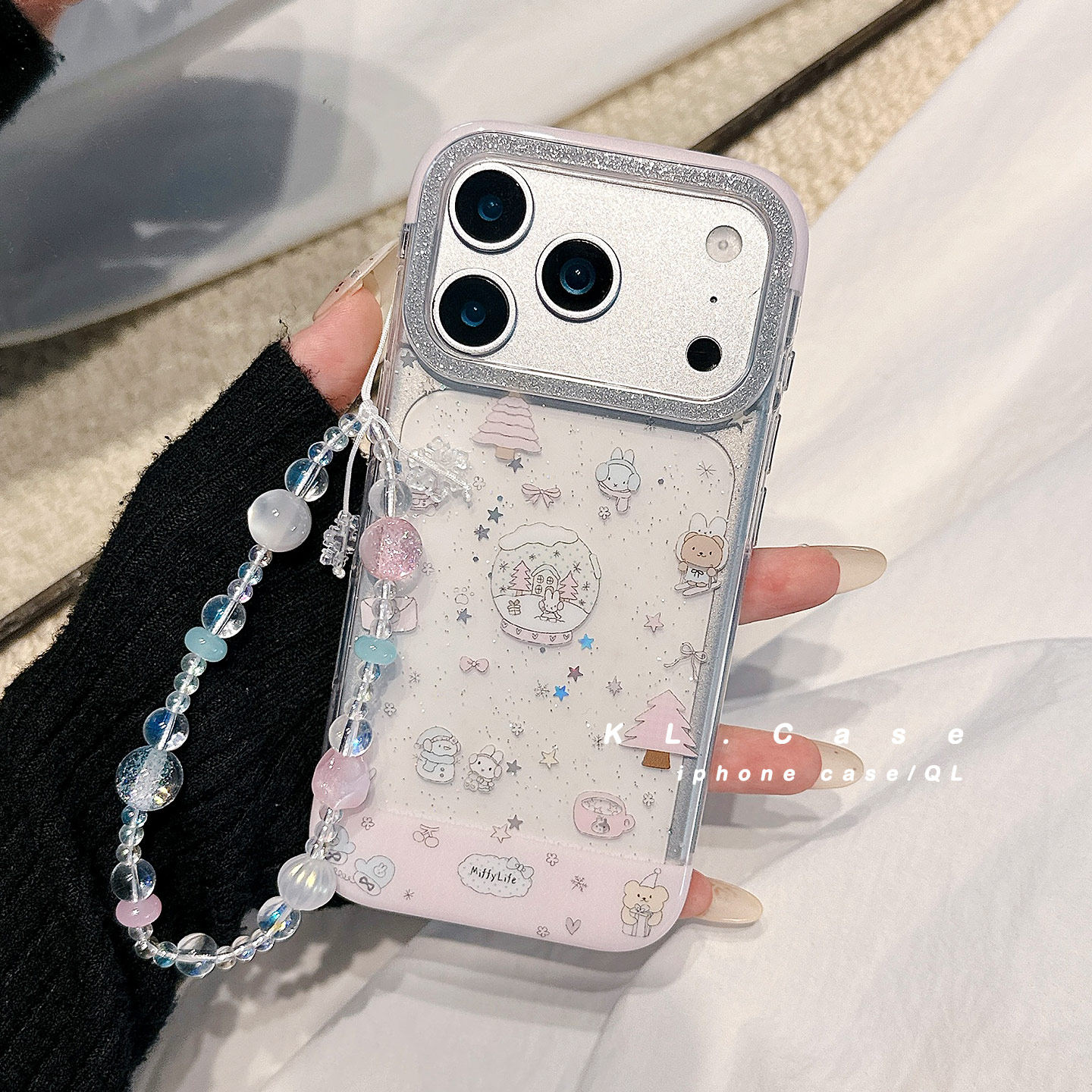 壳侣适用苹果17手机壳iPhone17promax新款16Pro防摔保护套15硅胶14全包13小众高级感可爱少女卡通带链条软女p,3C数码配件,手机保护套/壳,淘宝优惠券,粉丝福利购,淘宝优惠卷