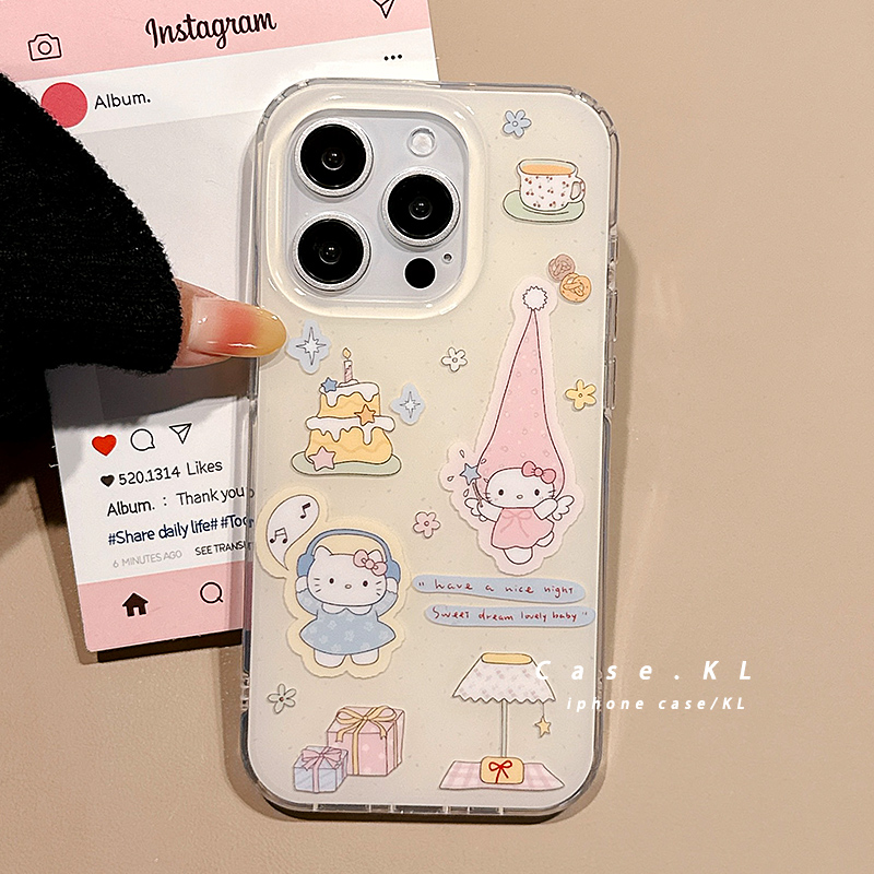 适用于iPhone亚克力可爱手机壳