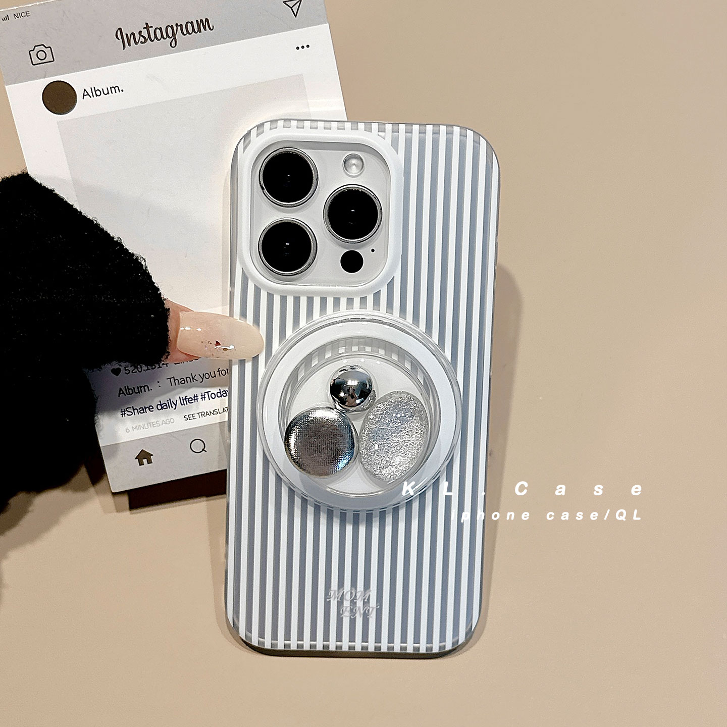 适用于iPhone亚克力小众手机壳