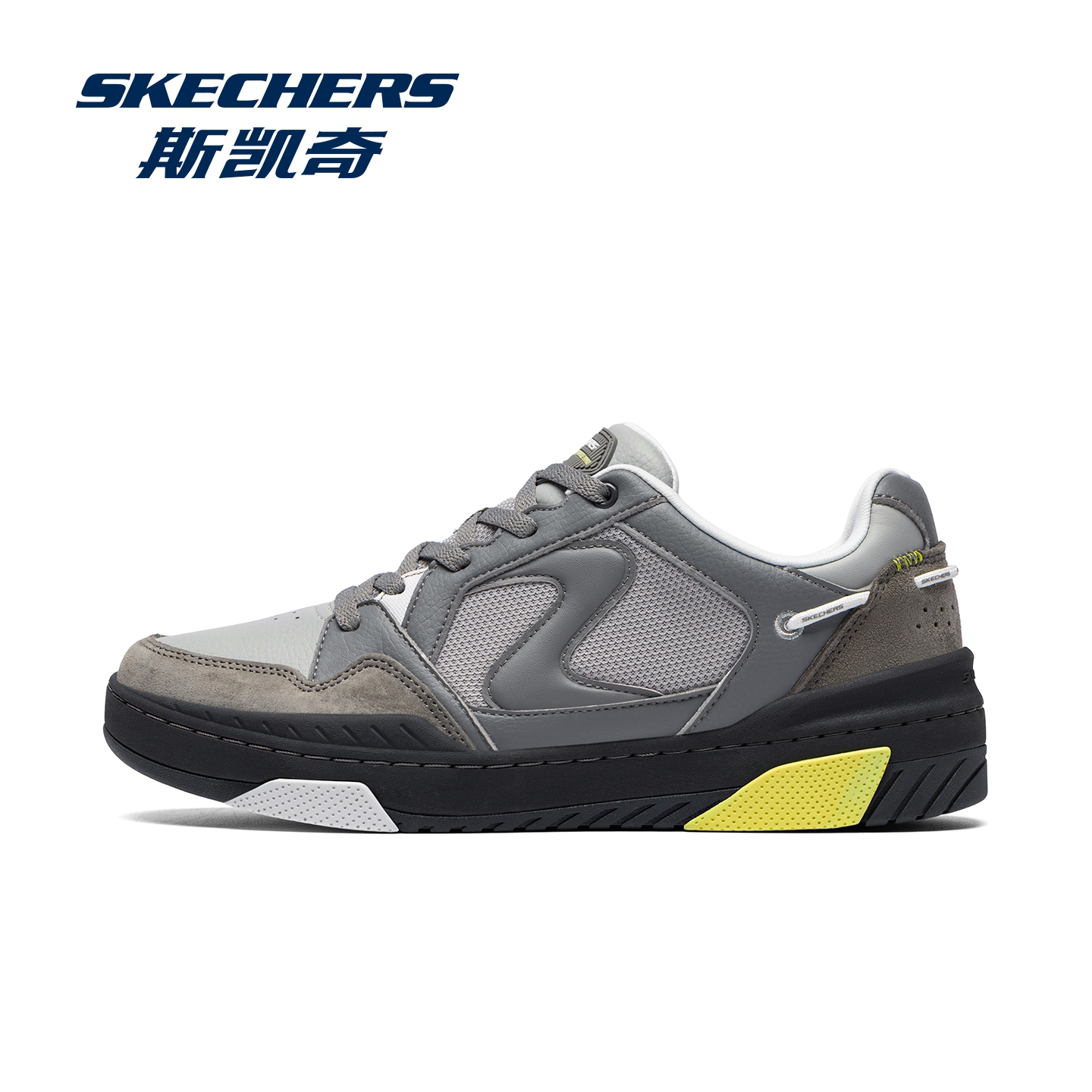 斯凯奇男鞋官方正品休闲运动鞋男