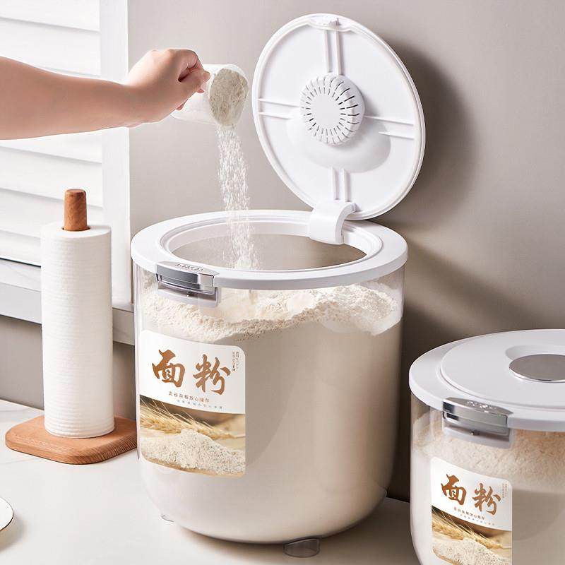 日本进口食品级米桶家用防潮防虫密封面粉米缸大米箱大容量储存罐,厨房/烹饪用具,米桶/米缸,淘宝优惠券,粉丝福利购,淘宝优惠卷