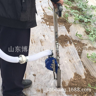 瓜果背负式 根部手动施肥器加助力踏板硬土湿土追肥器点肥机追肥机