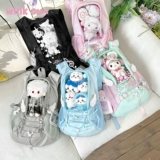 Winkouv маленькая болеутоляющая сумка для выхода на улицу, ежедневная сумка для перекусов, детская сумка большой вместимости, детская сумка двойного назначения, рюкзак длиной 20 см